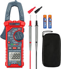 AstroAI Digital Clamp Meter Multimeter 2000 Counts Amp Voltage Tester Auto-ranging with AC/DC Voltage, AC Current, Resistance, Capacitance, Continuity, Live Wire Test, NCV, Blue