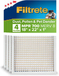 Filtrete 20x30x1 Air Filter, MERV 8, MPR 700, 4 HVAC Filters
