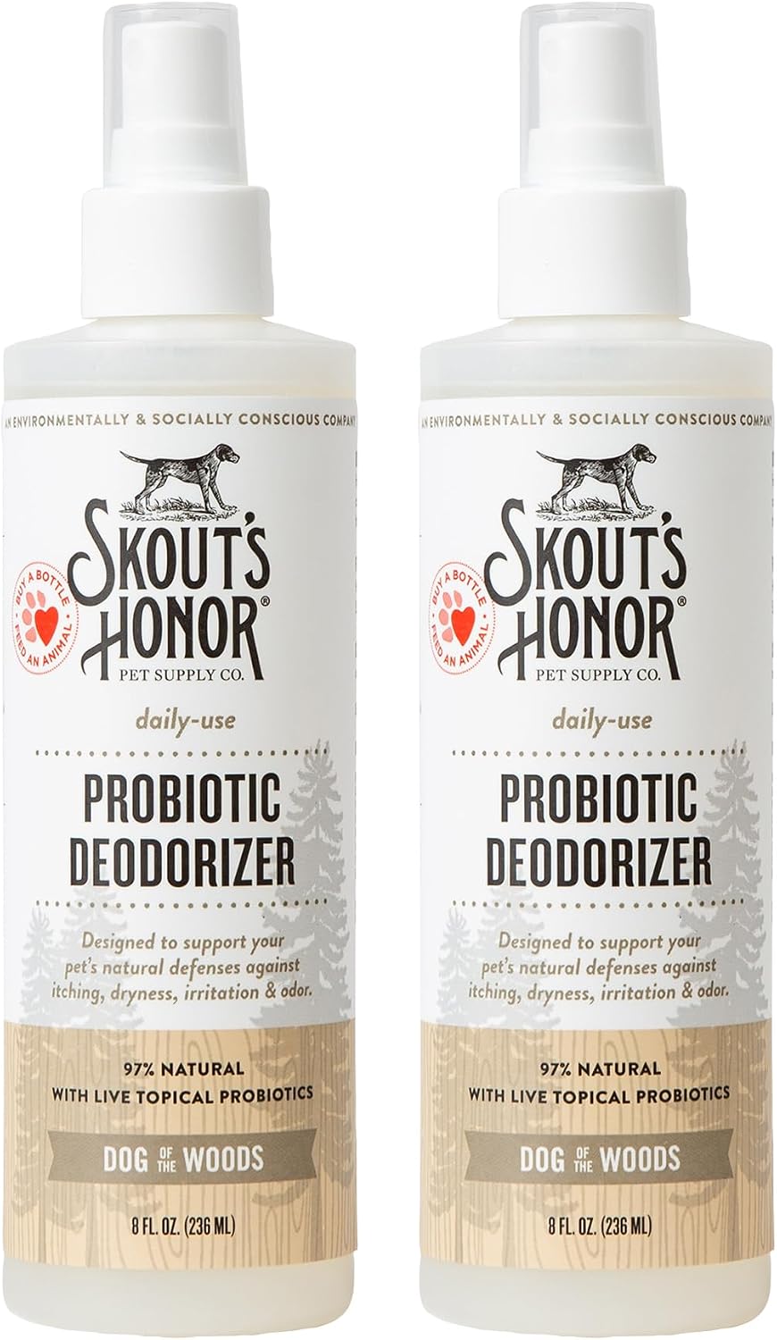 SKOUT'S HONOR Probiotic Dog Deodorizing Spray - Sunkissed Coconut, 8 oz