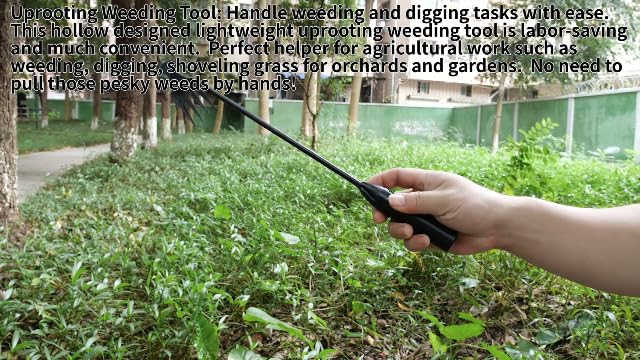 Weed Puller Tool Garden Weed Pulling Tool, Portable Garden Weeder Tool