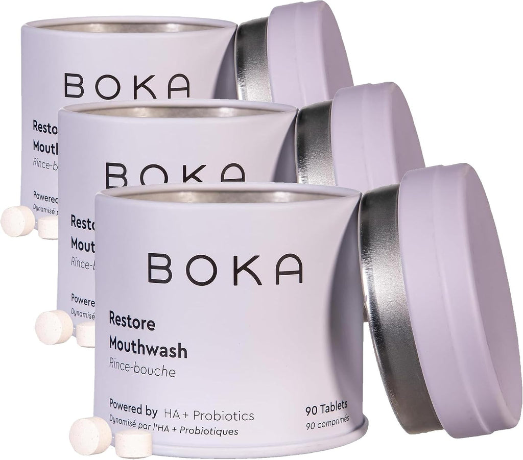 Boka Hydroxyapatite Mouthwash Tablets Mint Flavor 90-Count