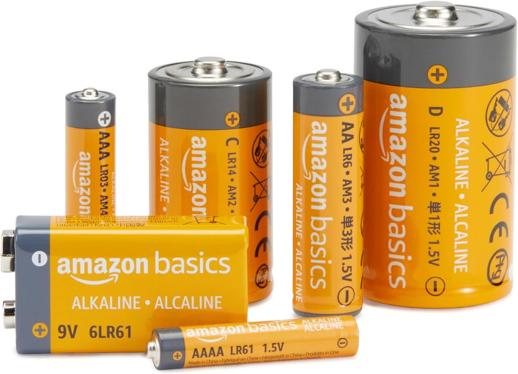 Amazon Basics 6-Pack 23A Alkaline Batteries, 12 Volt, Long-Lasting Power, for Key Fobs