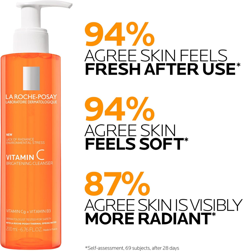 La Roche-Posay Vitamin C Brightening Face Wash Cleanser