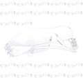 3M Safety Glasses, Virtua, Clear Lens, Clear Frame, ANSI Z87