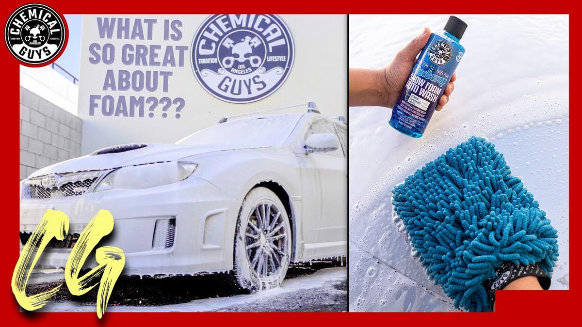 Chemical Guys, Chenille Microfiber Wash Mitt for Cars, Scratch-Free, 2 Pack