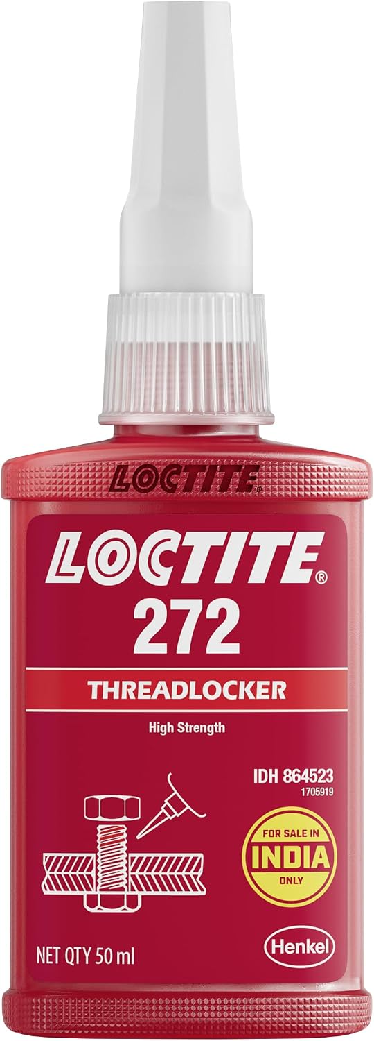 Loctite 88442 Red 272 High Temperature/Strength Thread Locker, 50 mL Bottle