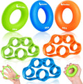Pnrskter Hand Grip Strengthener, Finger Exerciser, Grip Strength Trainer