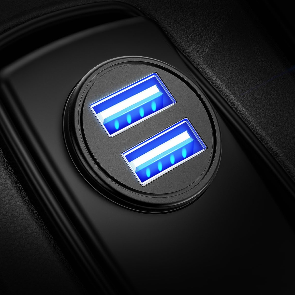 AINOPE QC3.0 USB Car Charger,Cigarette Lighter USB Charger,Fast Car Charger