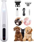 2026 New Pet Precision Trimmer, Dog Paw Trimmer with LED Light, Ultra Quiet