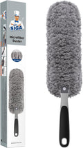 MR.SIGA Lint Free Microfiber Duster, Washable Duster for Household Cleaning