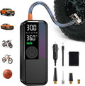 WEOLULI Tire Inflator Portable Air Compressor, 150 PSI Cordless Air Pump