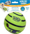 Wobble Wag Giggle Ball, Interactive Dog Toy, Fun Giggle Sounds When Rolled or Shaken, Pets Know Best, As Seen On TV