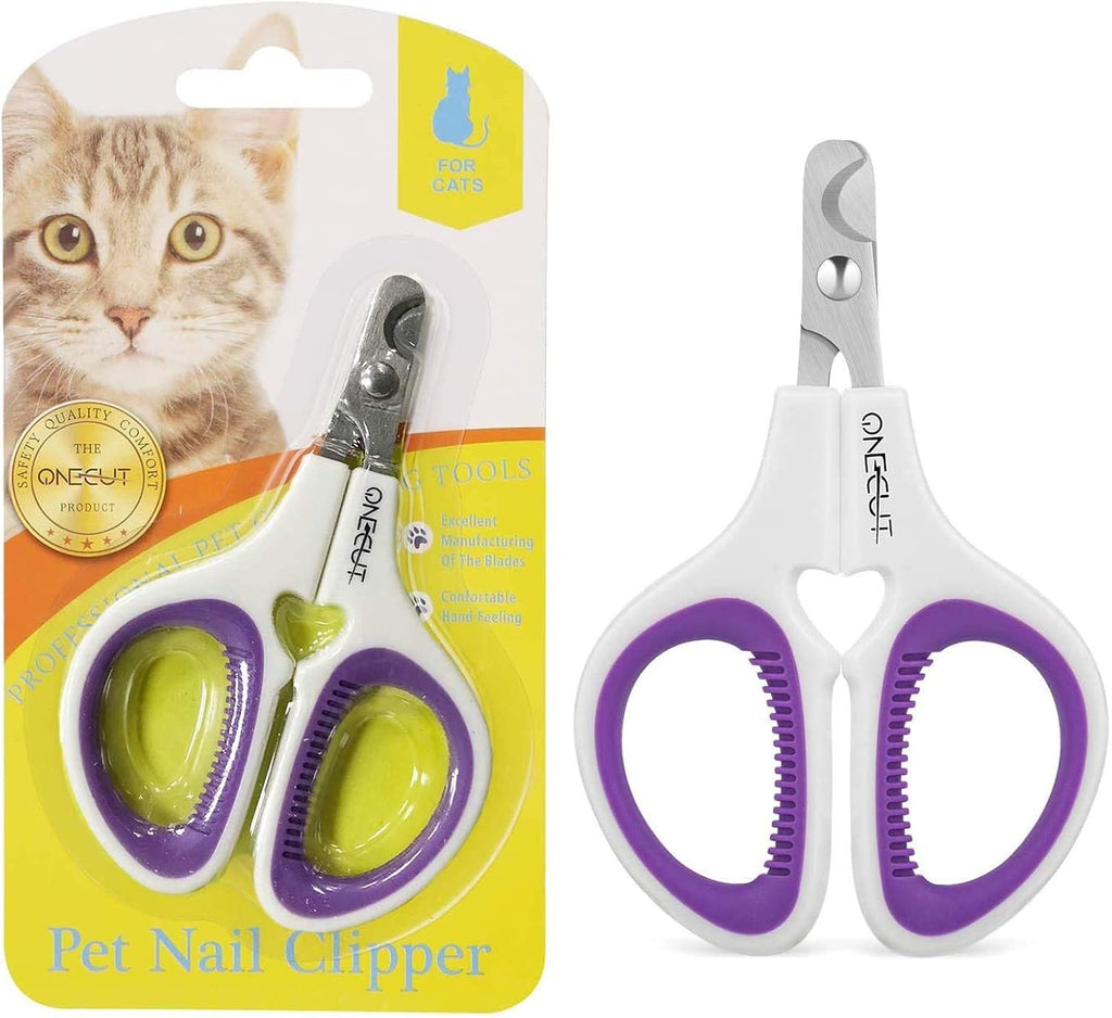 Pet Nail Clippers, Cat & Kitten Claw Nail Clipper Safe Sharp Trimmer