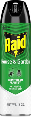 Raid House & Garden Insect Killer Bug Spray, Orange Breeze, 11 oz