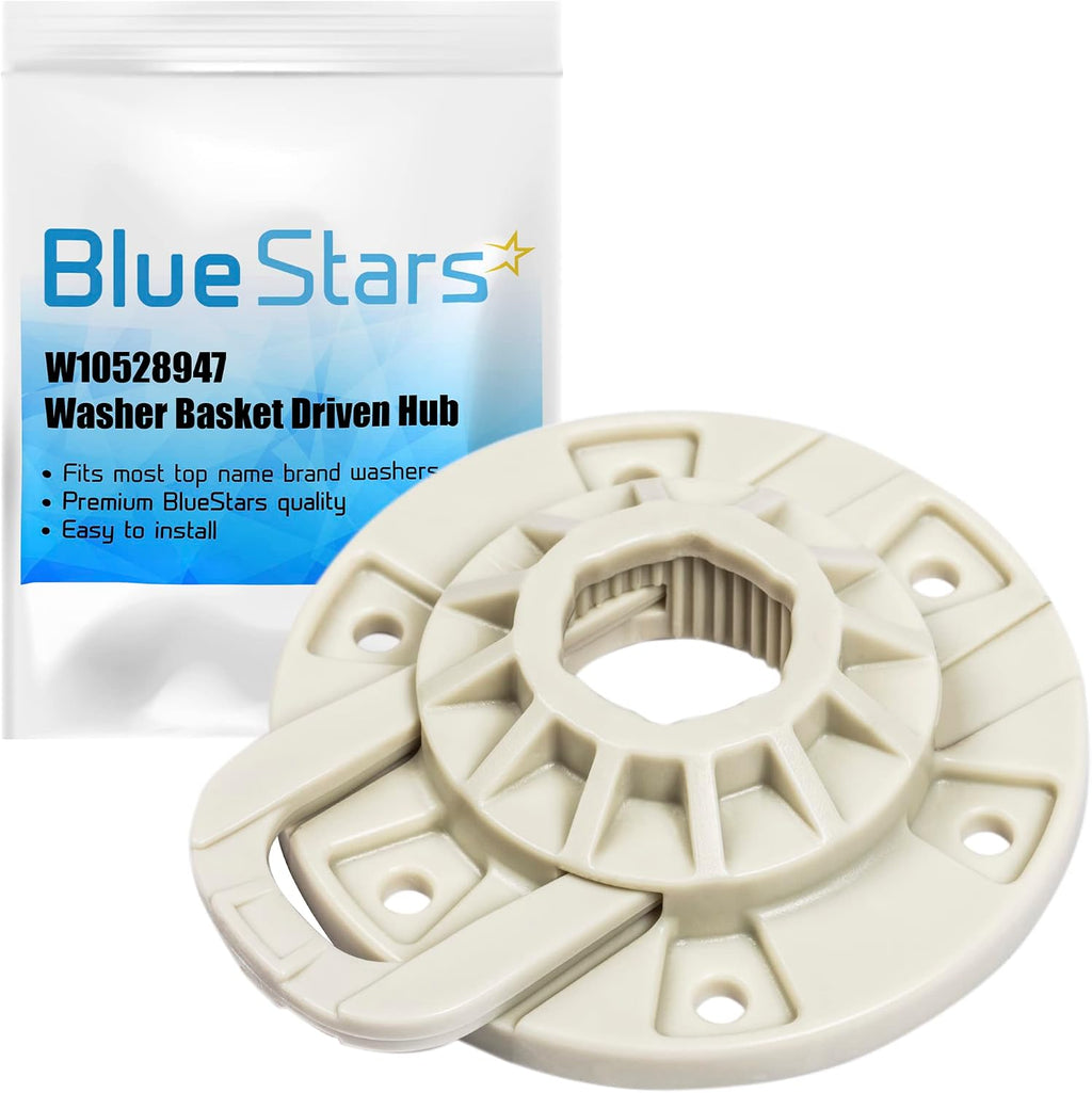 BlueStars W10528947 W10396887 Washer Basket Driven Hub Kit Part