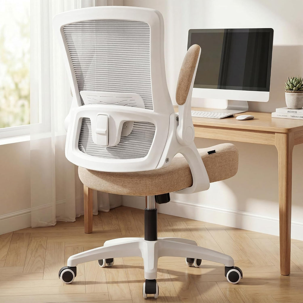 NEO CHAIR Office Desk Chair High Back Mesh Chair Adjustable Lumbar, Black