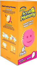 Scrub Daddy Scrub Mommy - Scratch-Free Multipurpose Dish Sponge - BPA Free & Made with Polymer Foam - Stain & Odor Resistant Kitchen Sponge (1 Count)
