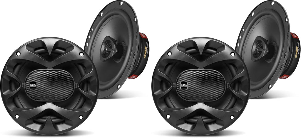 BOSS Audio Systems CH6530 6.5 Inch Car Speakers, 300 Watts Per Pair, 3 Way