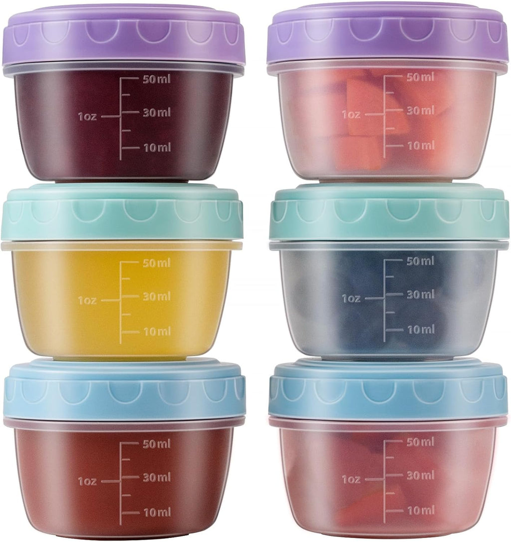 Salad Dressing Container to Go with lids Dishwasher and Microwave Safe