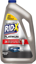 Rid-X Platinum Liquid Septic Tank Treatment 6 month supply