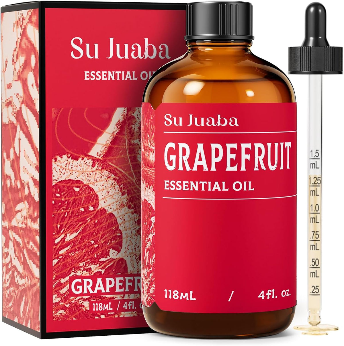 SU JUABA Peppermint Oil for Hair, Diffuser, Aromatherapy, Air Freshener