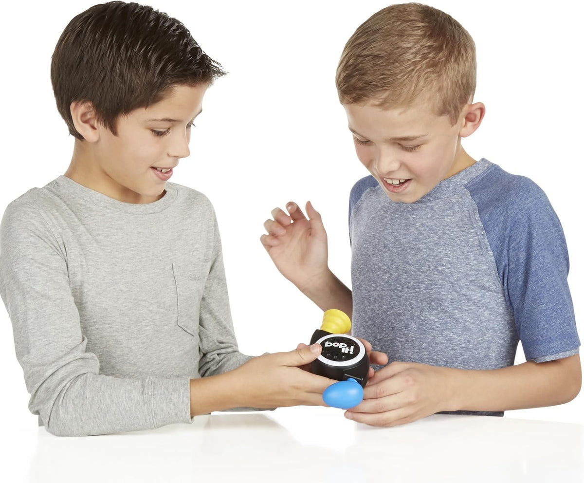 Hasbro Gaming Bop It! Micro Series Electronic Game for 1 or More Players, Classic Bop It! Gameplay in a Compact Size, Fun Party Game for Kids Ages 8+