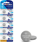 PKCELL CR1616 Battery 5 Pack, CR1616 3V Lithium Battery CR 1616 Battery