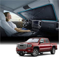 Nmoiss 2026 Windshield Sun Shade Umbrella [Vinyl Coating Heat Shield]