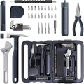 HOTO 40-Piece Tool Kit for Dorm, Household Essentials Tool Set