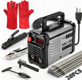 Hpoouo 200Amp 20PCS Rods Stick Welder, Super MINI Portable Welding Machine
