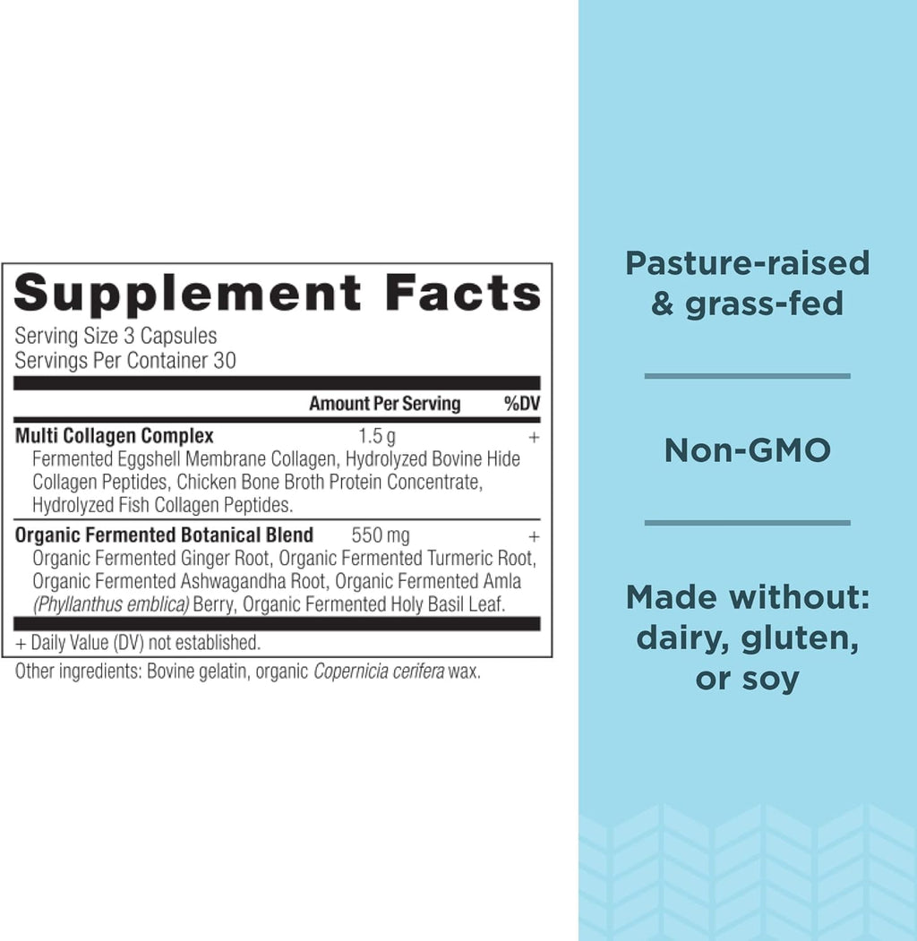 Ancient Nutrition Hydrolyzed Multi Collagen Peptides Capsules