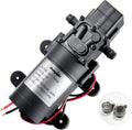 12V DC Water Transfer Pump 4.5 L/Min 1.2 GPM 80 PSI