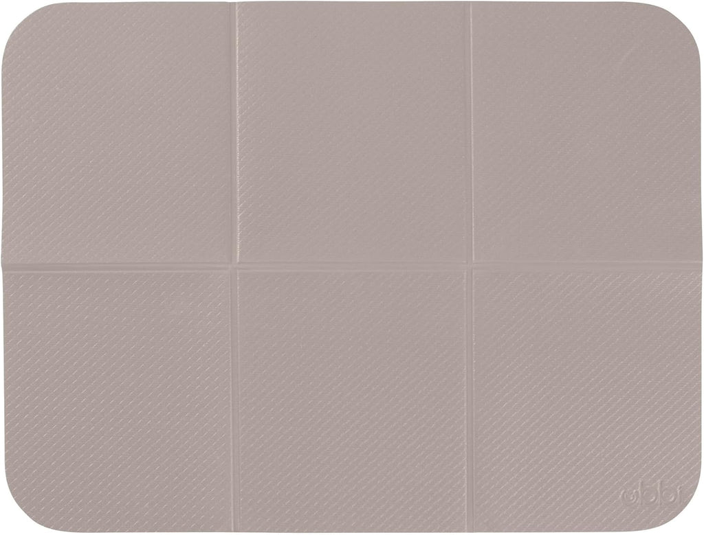 Ubbi On-the-Go Diaper Changing Baby Mat, Taupe