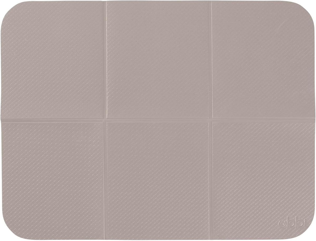 Ubbi On-the-Go Diaper Changing Baby Mat, Taupe