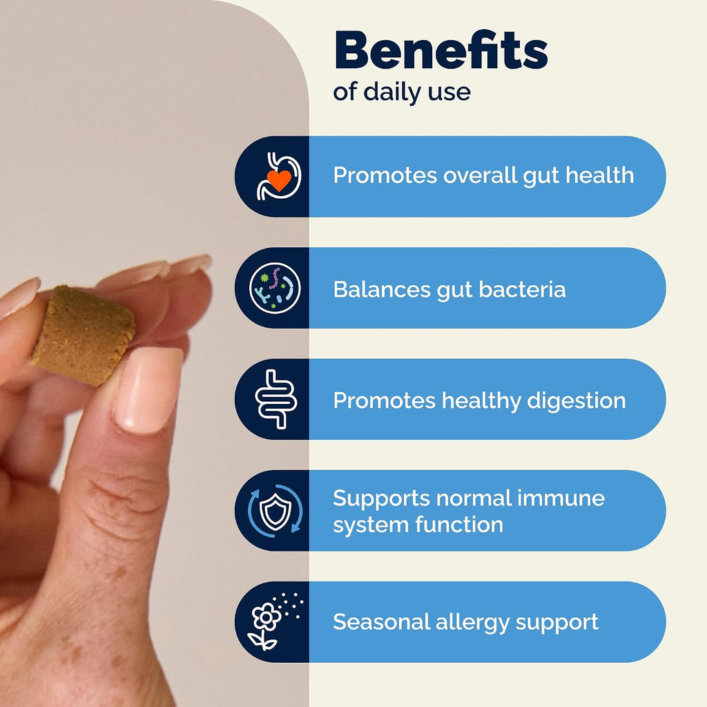Vetnique Glandex Probiotics for Dogs 60ct Soft Chews, Prebiotics & Enzymes