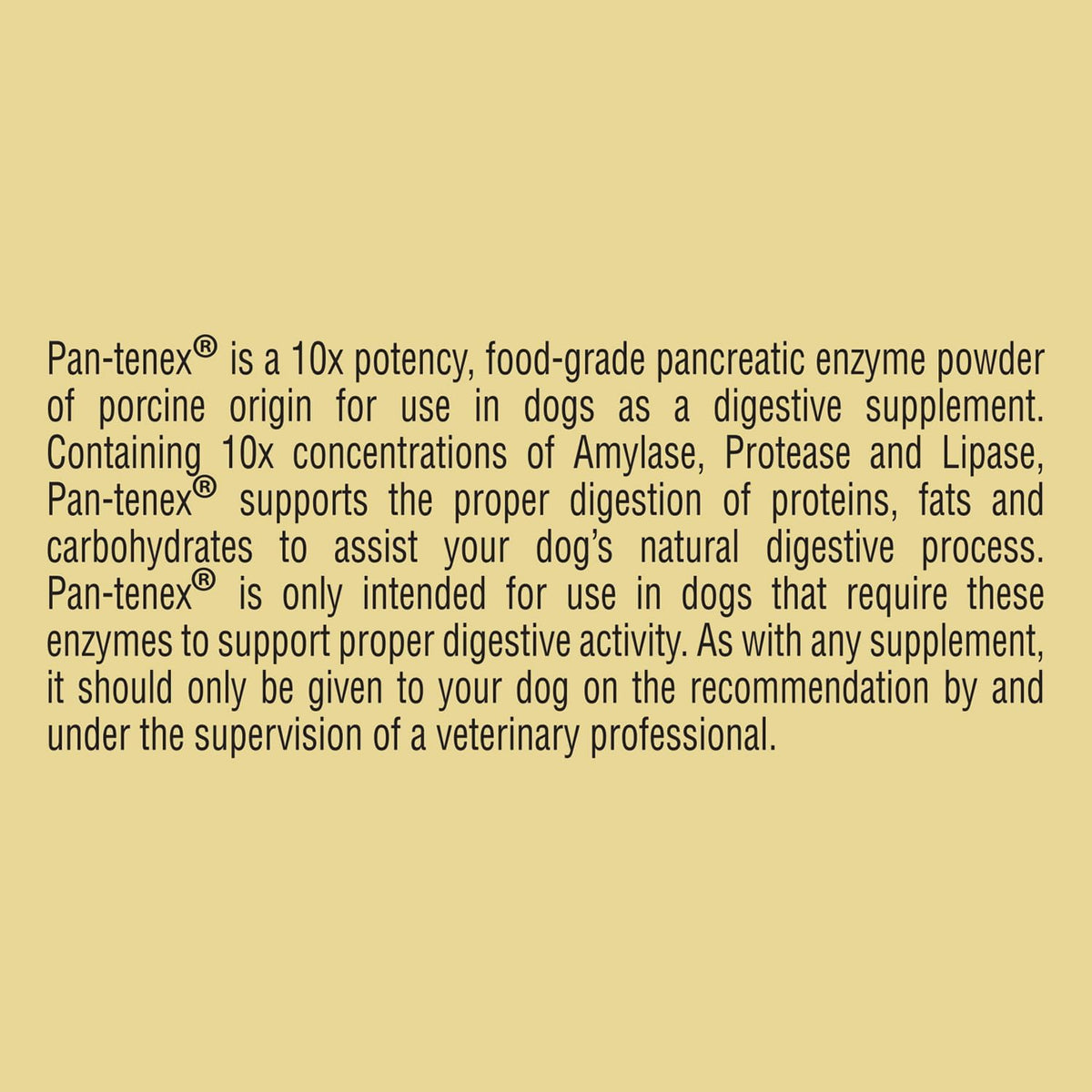 | 10x Digestive Enzymes for Dogs - 8.8 Ounces (250 Grams)