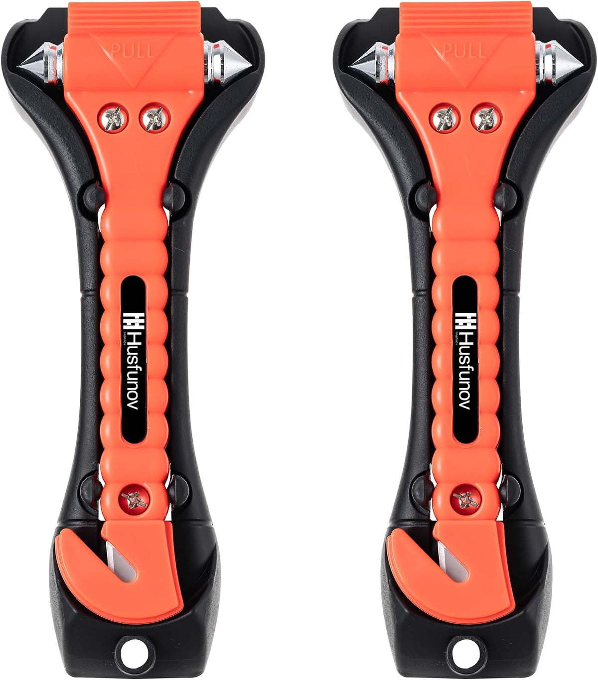 Car Window Breaker Hammer and Seat Belt Cutter 2-in-1，Emergency Escape Tool