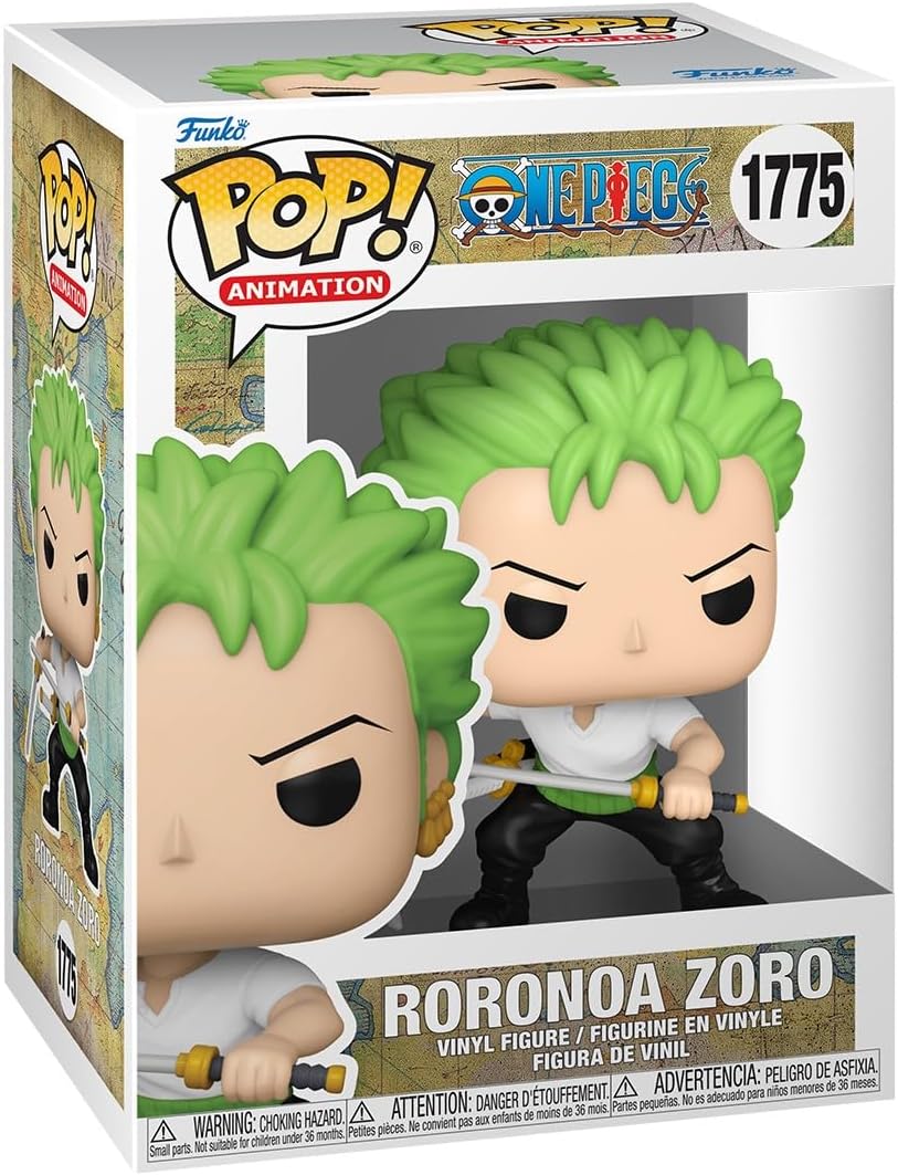 Funko POP! Animation: One Piece - Zoro - 1 in 6 Chance of Rare Chase