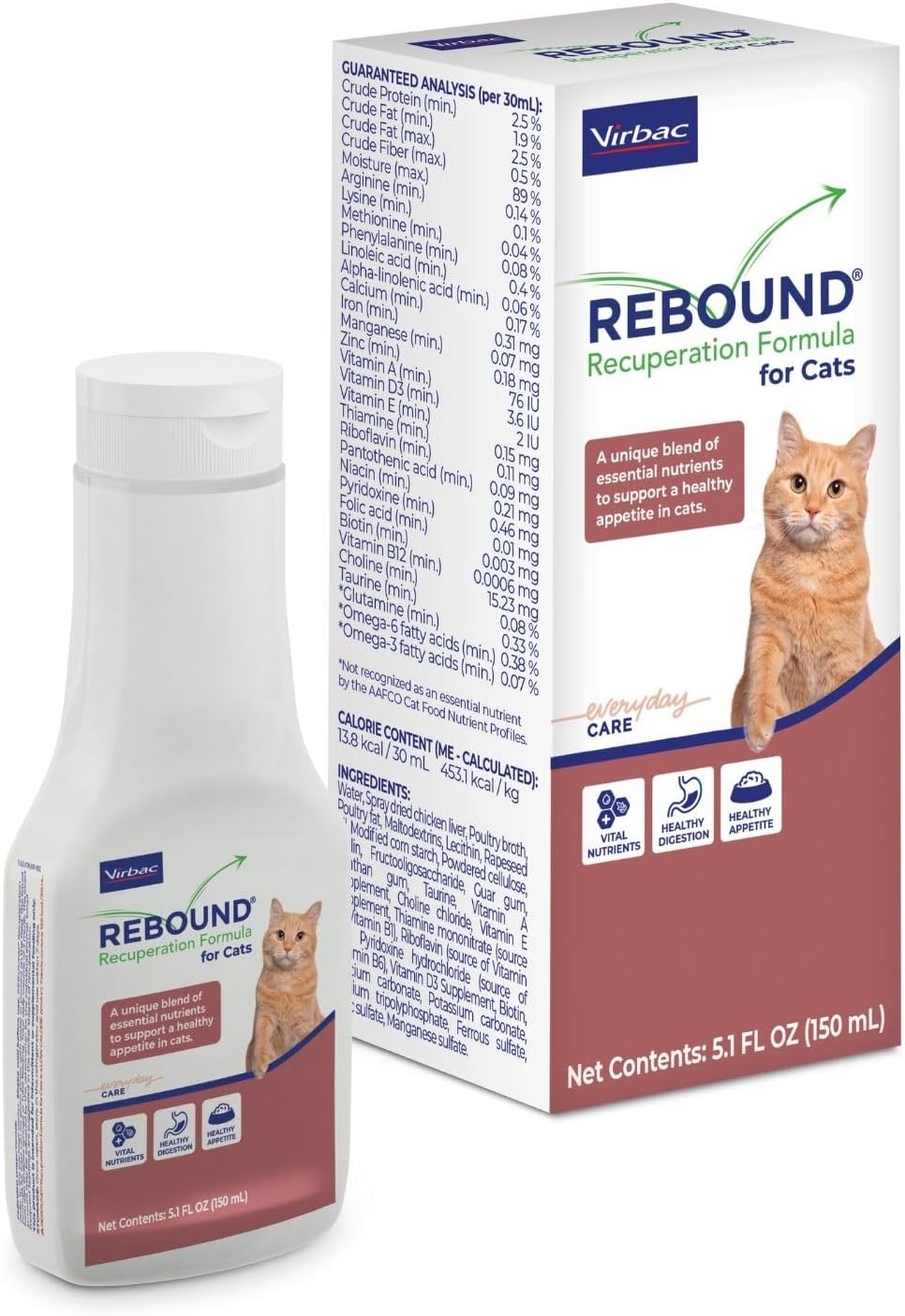 Rebound Recuperation Formula for Cats, Hydration Support