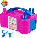 Electric Balloon Pump with Dual Nozzle & 2 Tying Tools