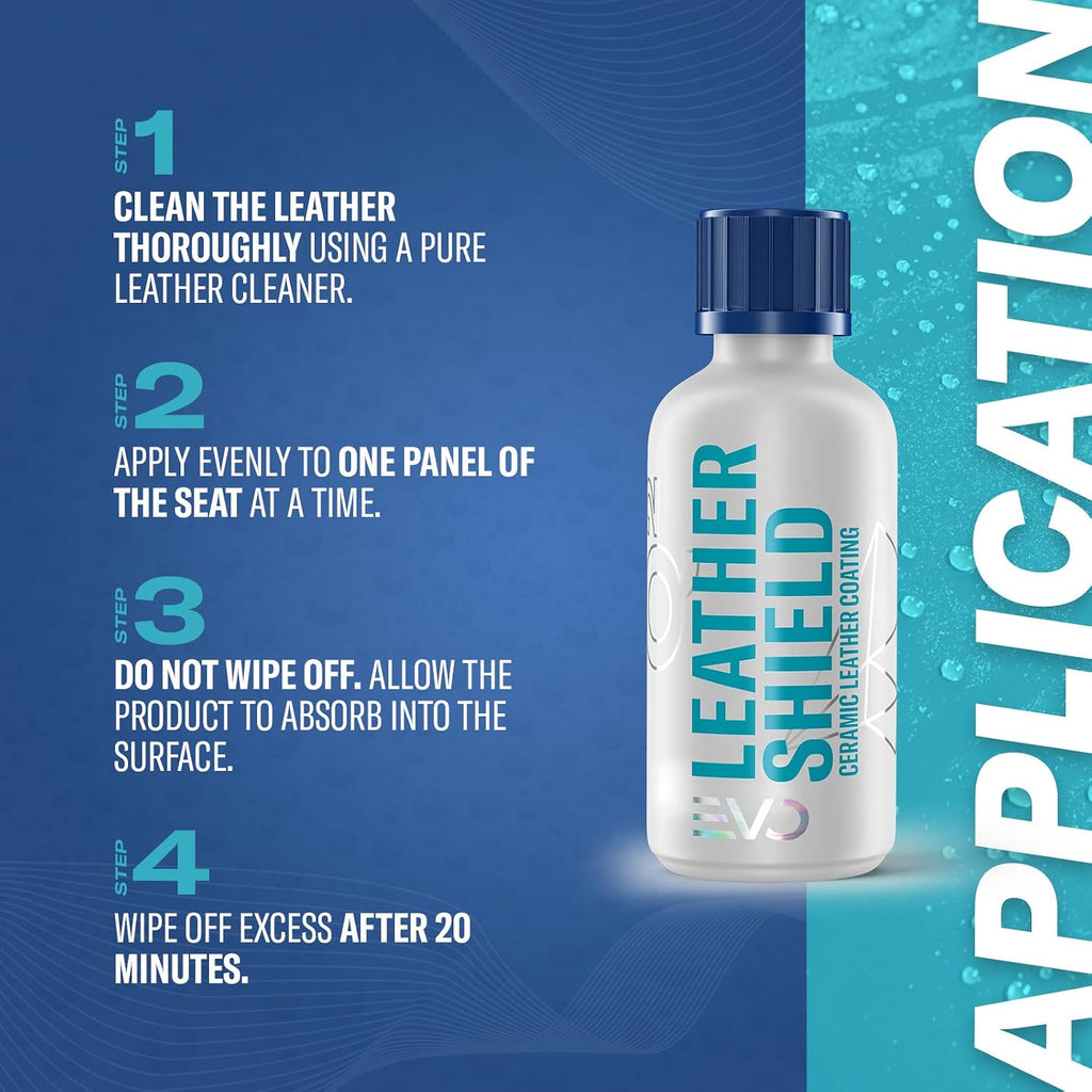 GYEON Leather Shield Ceramic Leather Coating UV Protection and Repellency