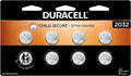 Duracell 2032 Lithium Battery, 8 Count, AirTag & Key Fob, CR2032 3V Cell