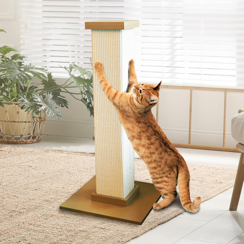 SmartCat Pioneer Pet Ultimate Scratching Post (Beige)