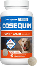 Nutramax Cosequin Joint Supplement for Dogs, Chewable Tablets, 132ct | Glucosamine + Chondroitin for Dogs with MSM, Supports Healthy Joints, All Breeds & Sizes, All Ages
