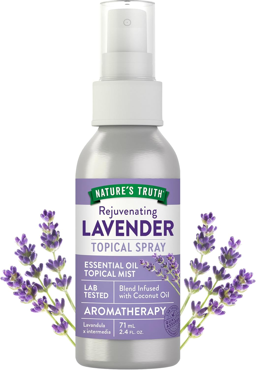 Nature's Truth Lavender Essential Oil Spray | 2.4 fl oz