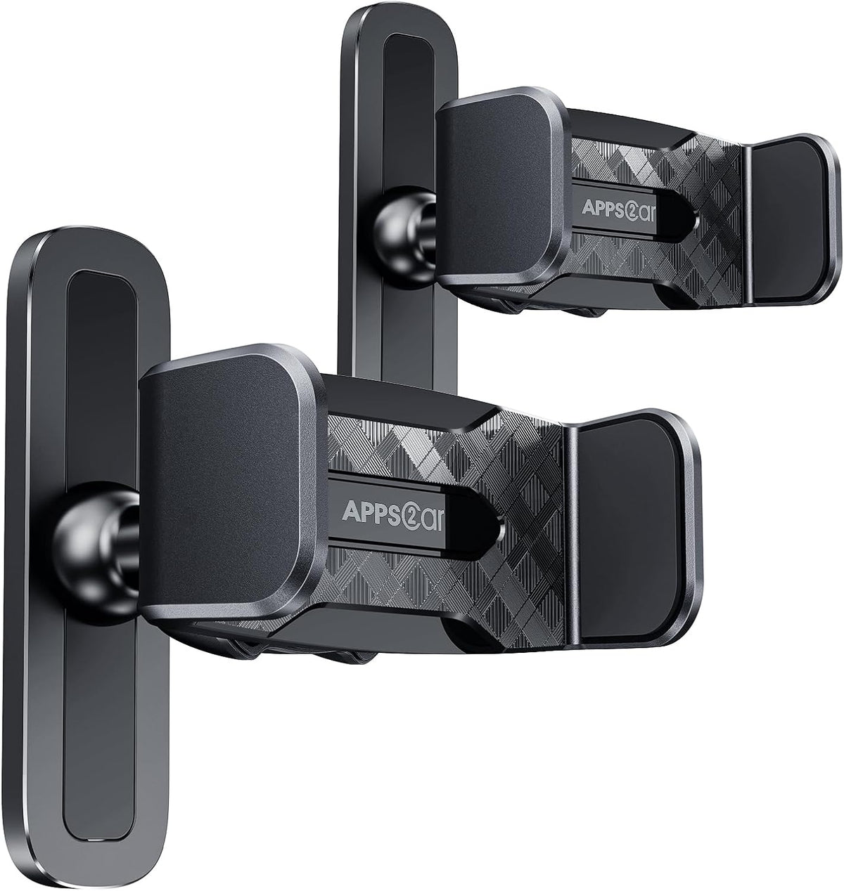 APPS2Car Magnetic Phone Holder for Gym, Alloy Base & Joint for Strong Hold