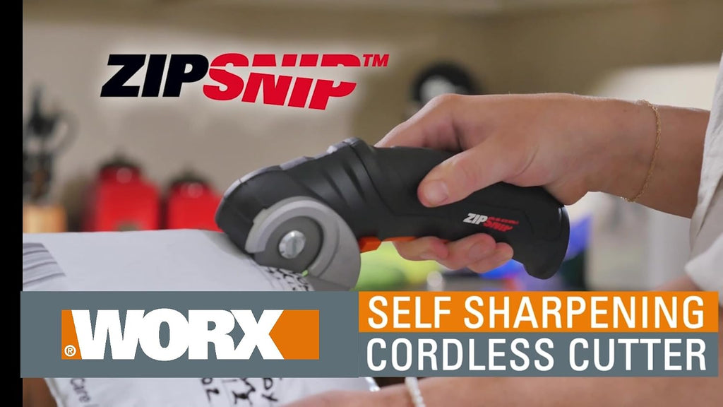 WORX Cordless Fabric & Cardboard Cutting Scissors, 4V ZipSnip, WX082L.2