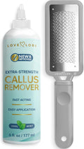 Love Lori Foot Callus Remover Gel Extra Strength Pedicure Tool for Feet 6oz