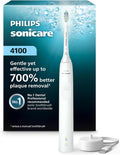Philips Sonicare 4100 Rechargeable Electric Toothbrush, 1 Brush Head, Black