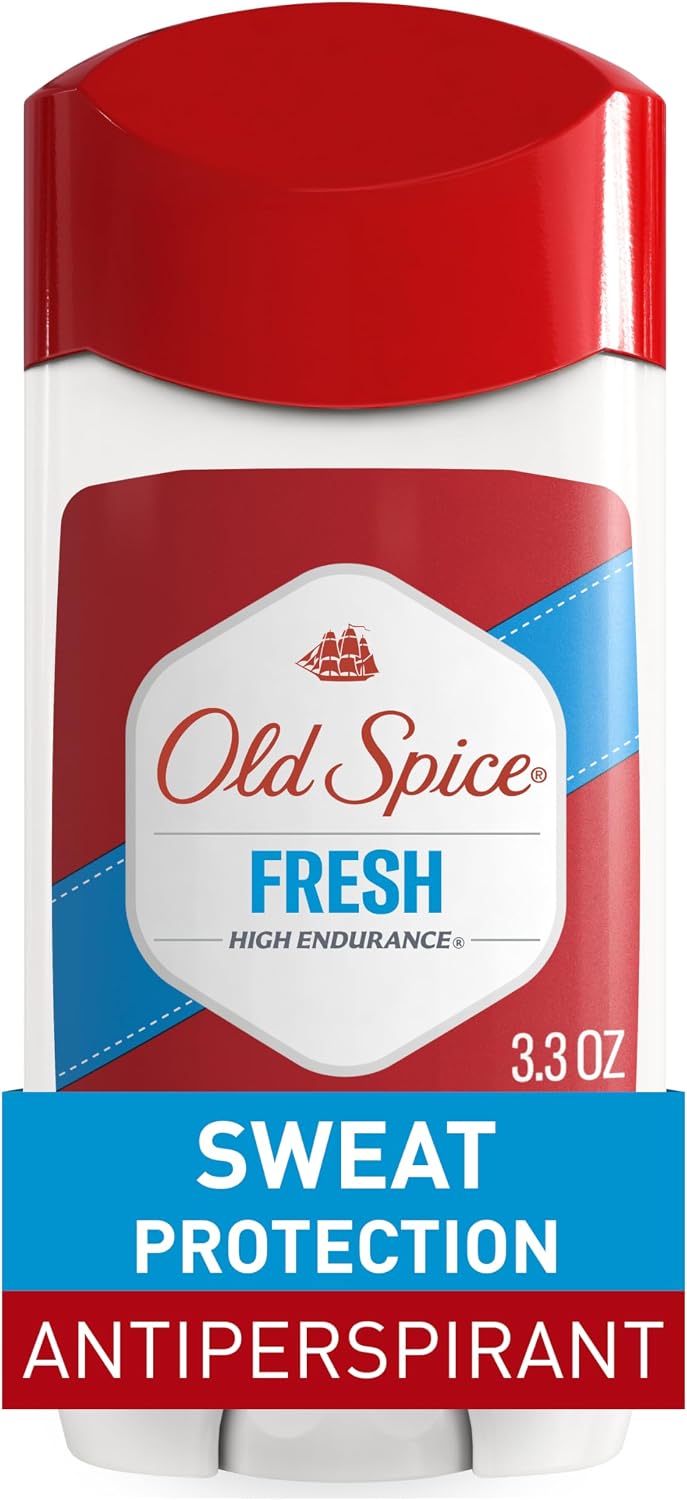 Old Spice Antiperspirant Deodorant For Men, High Endurance, 24/7 Sweat Defense & Odor Protection, 24/7 Freshness & Lasting Scent, Fresh Scent, 3.3 oz